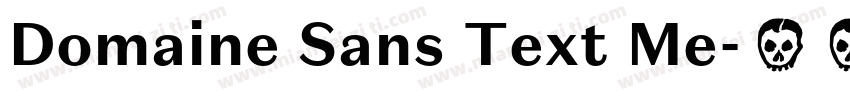 Domaine Sans Text Me字体转换